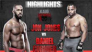 Kaio pitbull BRJon Jones vs Daniel cormier Highlights [upl. by Siduhey342]