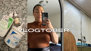 Vlogtober Day 3 Post Hysterectomy Update Workout Routine Plans amp Skincare Night [upl. by Schaper]