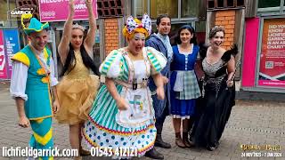 Beauty and the Beast  Lichfield Garrick Panto Launch 2023 [upl. by Rollet]