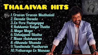 Rajini Hits Tamil jukebox Isai Playlist [upl. by Ahsart344]