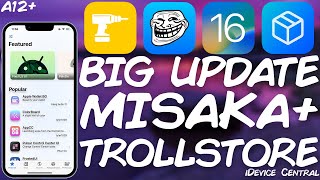 iOS 155  1661  170 TrollStore 2  Misaka IMPORTANT Update RELEASED ALL DEVICES [upl. by Noryt]