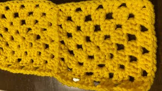 Granny squares join as you go Lefthanded crochet granny squares [upl. by Leonerd360]