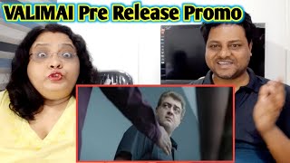 VALIMAI RELEASE PROMO NEW  Ajith Kumar Rakshith Reddy Huma Qureshi  VINOTH  valimai  Reaction [upl. by Oigaib]