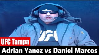 UFC Tampa Adrian Yanez vs Daniel Marcos PREDICTION [upl. by Ethelyn689]