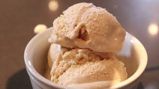 Caramel Ice Cream  Salted Caramel Ice Cream Recipe [upl. by Stinson]