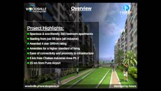 Woodsville by Pharande Spaces  Luxury Apartments for Sale in PCMC Pune [upl. by Kendrick]