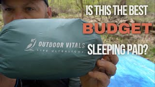 The best budget Winter sleeping pad  Outdoor Vitals Oblivion  FULL REVIEW [upl. by Hannahoj]