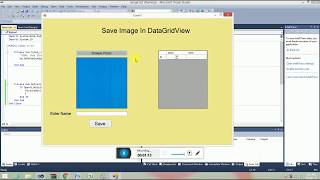 Save Image In Datagridview Using Vbnet Step By Step [upl. by Cowan]