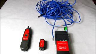 NOYAFA NF8200 Network amptelephone cable tester  Tutorail [upl. by Manda315]