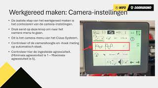 Uitlegvideo Werk gereed maken Claas Culticam camera icm Smart sideshift [upl. by Aisanahta]