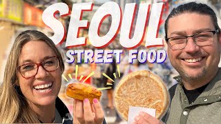 Epic KOREAN STREET FOOD Tour 🇰🇷 Is SEOUL Expensive [upl. by Nomead970]