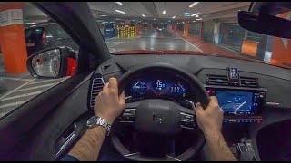 DS 7 Crossback Night  4K POV Test Drive 182 Joe Black [upl. by Rotow]