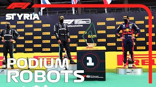 Podium Robots  2020 Styrian Grand Prix [upl. by Dewey]