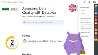 Assessing Data Quality with Dataplex  2024  GSP1158qwiklabs [upl. by Jempty]