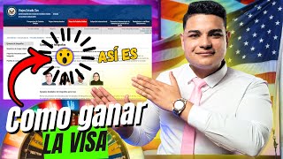 Como INSCRIBIRSE y LLENAR el Formulario de Lotería de VISAS 🇺🇸 GRATIS [upl. by Leahcir]