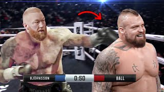 The Strongest Man in the World Smashes Pro Fighters Thor Bjornsson… [upl. by Campy]