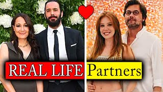 Real Lovers and Husbands of KIRALIK ASK Series Actors  Baris Elcin Omer Defne [upl. by Namyl]