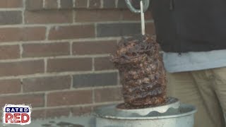 How to Deep Fry a Ribeye with Alabama Boss [upl. by Ahsiuqal]