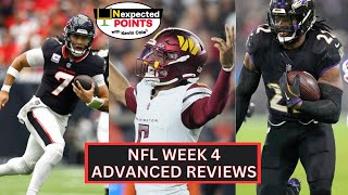 NFL WEEK 4 ADVANCED REVIEWS [upl. by Nilam]