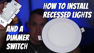 Ultimate Guide  Installing Canless Recessed Light amp Dimmer Switch plus Expert Tips [upl. by Marissa437]