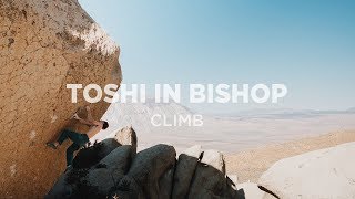 Climb  Toshi Takeuchi in Bishop Part I  The Swarm V1314  A Scanner Darkly V12 [upl. by Rosalynd]