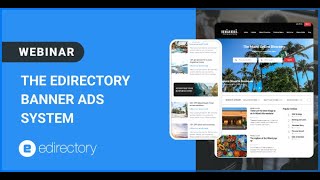 eDirectory Webinar  The eDirectory Banner Ads System [upl. by Toma943]