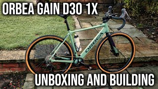 Unboxing and building the Orbea Gain D30 1X [upl. by Atinreb]