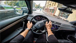 NEW Seat Arona FR 2022 15 TSI 150HP POV Test Drive [upl. by Chiquita547]