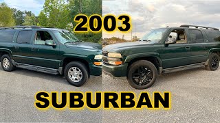 I Bought a 03 Suburban Z71 Wheels Change Everything [upl. by Elrak664]