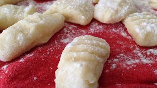 Recette  Gnocchi maison pomme de terre [upl. by Airpac34]