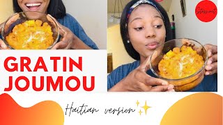 Pumpkin gratin  Mukbang Gratin de giraumon GRATIN JOUMOU haitiancreator recipe food stessout [upl. by Francoise379]