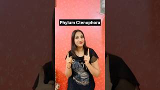 Phylum Ctenoplana in 1 minute 🔥  superfast series  neet neet2025 shorts shortsviral short [upl. by Unhsiv610]