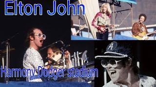 Elton John Dodger stadium Harmony 1975 [upl. by Brigitte]