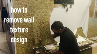 How to remove wall texture painting [upl. by Anitsuj810]