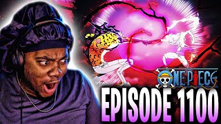 GEAR 5 LUFFY VS AWAKENED LUCCI   One Piece Episode 1100 REACTION [upl. by Estes]