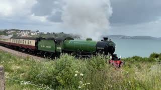 61306 and 47810 at goodrington sands in 2024 [upl. by Fianna]