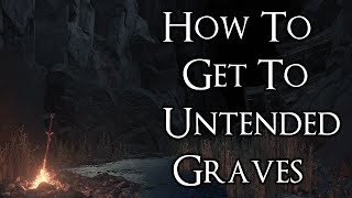 Dark Souls 3 How To Get To Untended Graves [upl. by Minette]