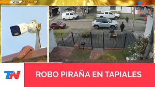 TAPIALES I ROBO PIRAÑA se hicieron pasar por vecinos y los asaltaron [upl. by Nairim169]