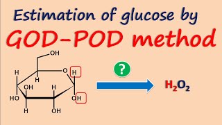 GODPOD method for estimation of glucose [upl. by Darwin]