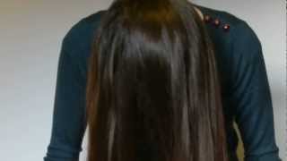 Slow long hair brushing ASMR [upl. by Anujra]