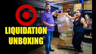 This Is OUR First Target Customer Return Liquidation Pallet  Unbox With US Episode 16 [upl. by Biegel]