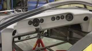 Ford GT40 build Part 5 Cooling Dashboard and centre consol [upl. by Amer]