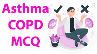 COPD and Bronchial Asthma MCQ For All Exams [upl. by Licha483]