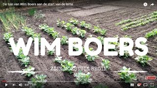 De tuin van Wim Boers aan de start van de lente [upl. by Lubba]