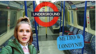 JAK PORUSZAĆ SIĘ PO LONDYNIE CZ2 METRO 🚇 NAJWAŻNIEJSZE INFORMACJE📝🇬🇧Londonerka [upl. by Aylatan]