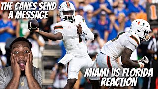 Reaction To 19 Miami vs Florida  Full Game Highlights  2024 College Football Highlights [upl. by Ellie583]