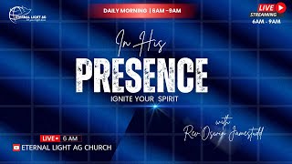 🔴LIVE  DAY 230  IN HIS PRESENCE  6AM to 9AM  RevOswin Jamestudd  ELAG Bangalore  25 Nov 2024 [upl. by Eyllek]