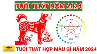 Tuổi Tuất Năm 2024  Tuổi Tuất Hợp Màu Gì Năm 2024 [upl. by Caruso173]