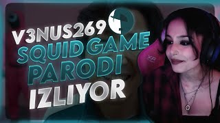 Venüs Squid Game Özet Parodi İzliyor [upl. by Htezzil]