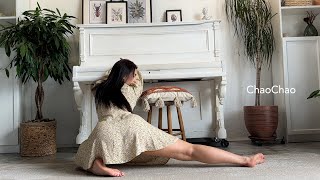 Dress yoga legs beginners exercise [upl. by Ehsiom]